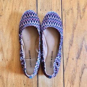 EUC Lucky Brand flats